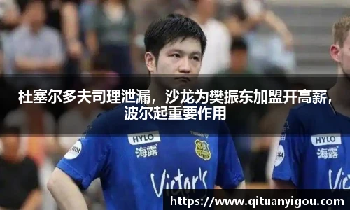 杜塞尔多夫司理泄漏，沙龙为樊振东加盟开高薪，波尔起重要作用